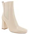 Billini Women's Karina Boot In Chalk Crinkle Patent In Multi