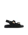Billini Women's Lillian Boucle Sandals In Black In Black
