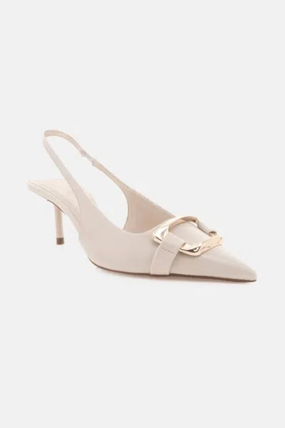 Billini Women's Maeva Pointed Toe Heels In Pearl Shine In Neutral