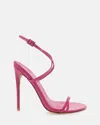 Billini The Naked Heel Patent Sandal In Pink In Pink