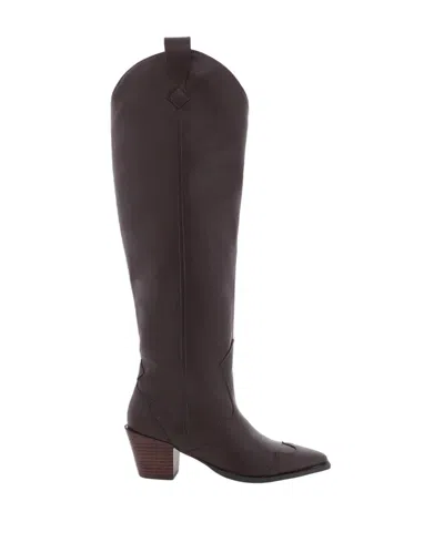 Billini Women's Oceane Boot In Chocolate In Animal Print