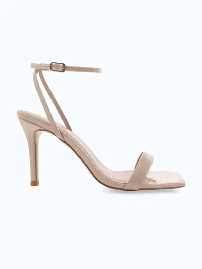 Billini Women's Octans Heel Sandal In Latte Patent In Brown