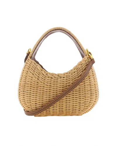 Billini Women's Rattan Woven Bag In Brown