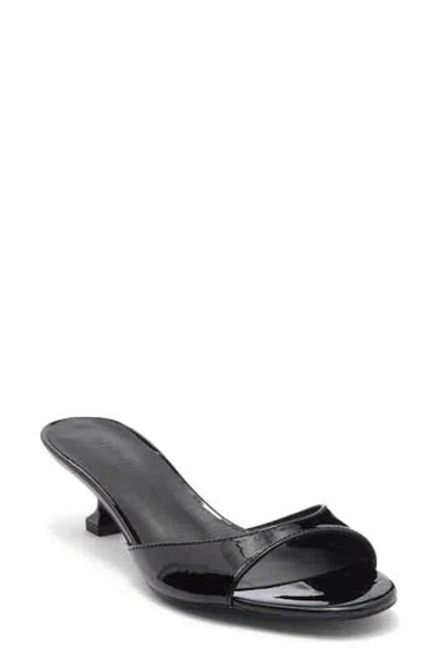 Billini Yasser Kitten Heel Mule In Black