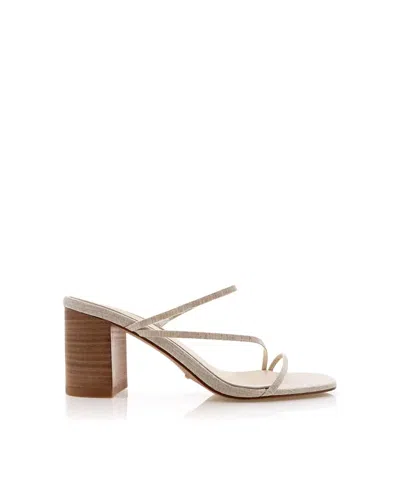 Billini Yazmin Sandal In Sand Linen-natural In Multi