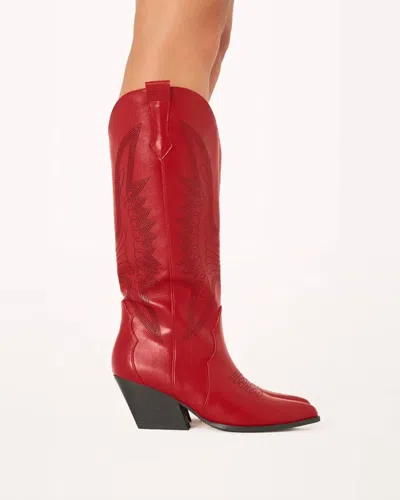 Billini Zayda Boots In Red
