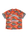 Shop Billionaire-b-club T-shirt Man Tropical Island Print Football Top Multi
