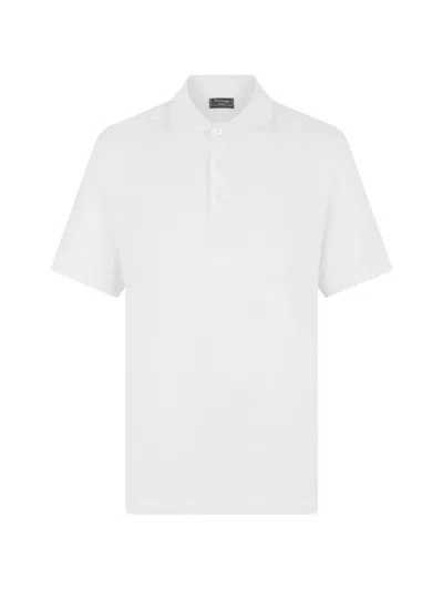 Billionaire Baroque Polo Shirt In White