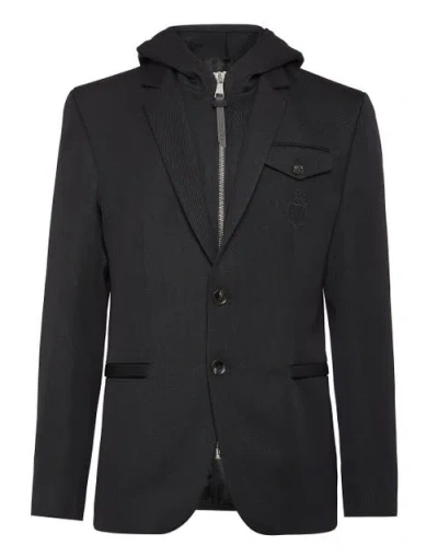 Billionaire Blazer Hoodie Men In Black