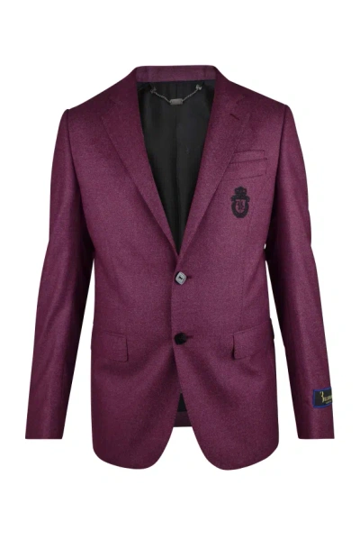 Billionaire Blazer Jacket In Purple