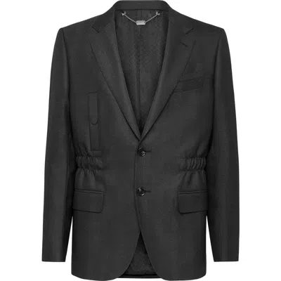Billionaire Blazer Tailored Fit Istitutional Men In Black