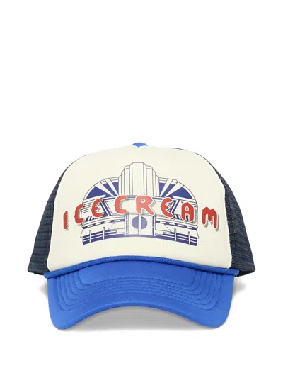 Billionaire Boys Club - Ice Cream Logo-detail Cap Hat In White