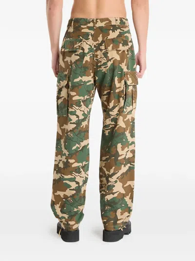 Billionaire Boys Club - Ice Cream Running Dog Woodland Camouflage Cargo Pants In Multi