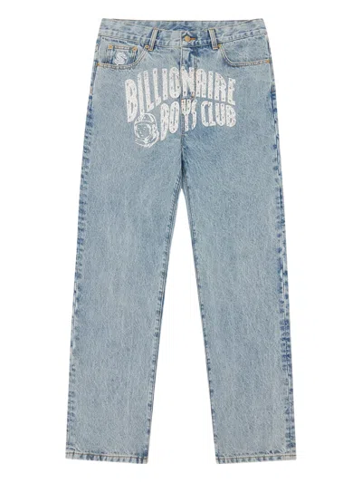 Billionaire Boys Club Arch Logo Graphic Jeans In Blue
