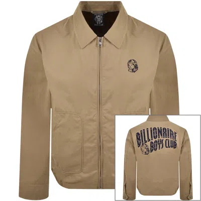Billionaire Boys Club Arch Logo Jacket Beige In Nude