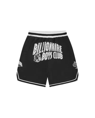 Billionaire Boys Club Kids' Arch Logo Mesh Shorts In Black