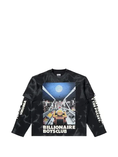 Billionaire Boys Club Arrival Long Sleeve Tee In Black