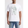 Billionaire Boys Club Astro Camouflage Graphic T-shirt In White
