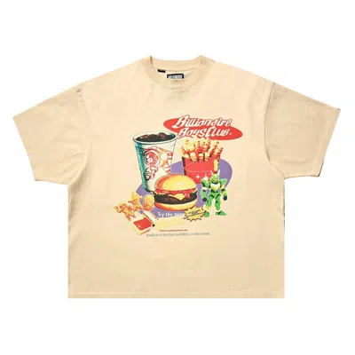 Pre-owned Billionaire Boys Club Astro Sauce T-shirt 'ecru' | Cream | Men's Size M In White