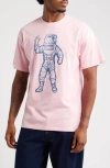 Billionaire Boys Club Astronaut Dot Graphic T-shirt In Pink