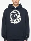 Billionaire Boys Club Long-sleeved Hooded Sweatshirt In Blue