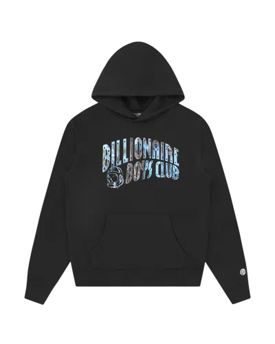 Billionaire Boys Club Kids' Bayou Fill Arch Logo Popover Hood In Black