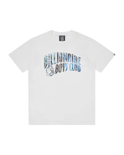 Billionaire Boys Club Kids' Bayou Fill Arch Logo T-shirt In White