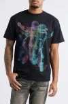 Billionaire Boys Club Bb Astro Lines Graphic T-shirt In Black