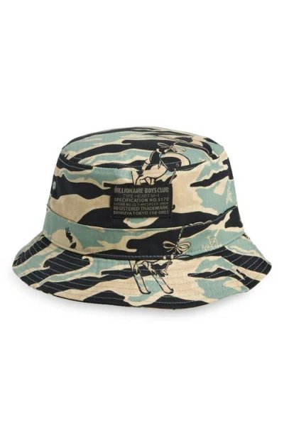 Billionaire Boys Club Bb Camo Bucket Hat In Multi