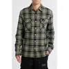 Billionaire Boys Club Bb Club Plaid Button-up Shirt In Black