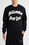 Billionaire Boys Club Bb Clubhouse Astronaut Cotton Logo Sweatshirt In Black