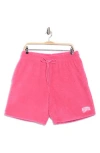 Billionaire Boys Club Bb Comfy Cloud Fleece Shorts In Pink