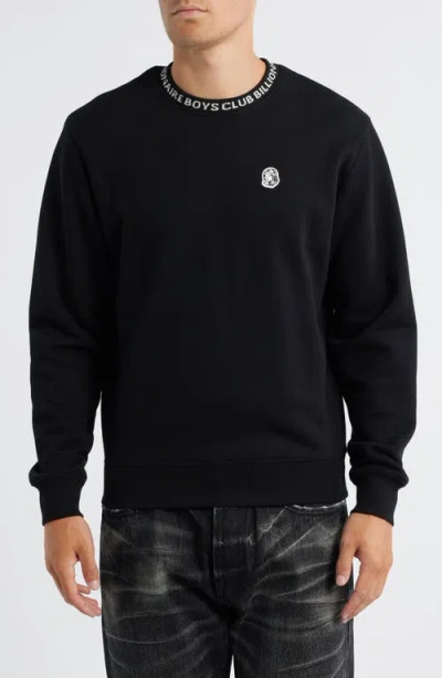 Billionaire Boys Club Bb Cosmo Crewneck Sweatshirt In Black