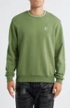 Billionaire Boys Club Bb Cosmo Crewneck Sweatshirt In Green