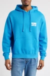 Billionaire Boys Club Bb Dune Alpha Graphic Hoodie In Blue
