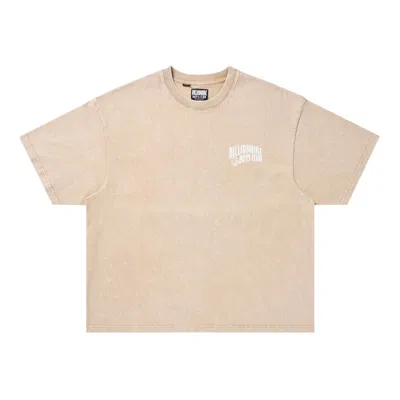 Pre-owned Billionaire Boys Club Bb Faded Curve T-shirt 'sesame' | Brown | Men's Size M