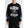 Billionaire Boys Club Bb Gravity Astronaut Long Sleeve Graphic T-shirt In Black