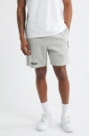 Billionaire Boys Club Bb Helmet Cotton Drawstring Shorts In Gray