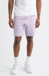 Billionaire Boys Club Bb Helmet Cotton Drawstring Shorts In Purple