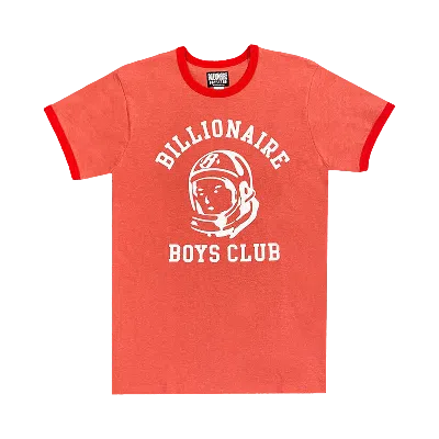 Pre-owned Billionaire Boys Club Bb Helmet Flock Short-sleeve Knit 'red'