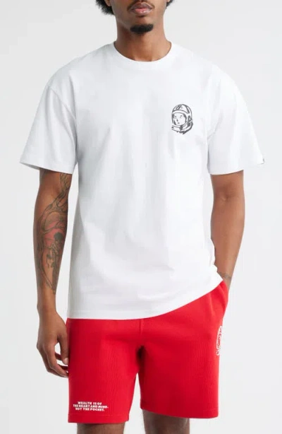 Billionaire Boys Club Bb Helmet Graphic T-shirt In White