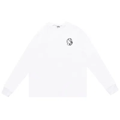 Pre-owned Billionaire Boys Club Bb Helmet Long-sleeve Tee 'white' | Men's Size L