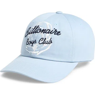 Billionaire Boys Club Bb Helmet Script Dad Baseball Cap In Blue