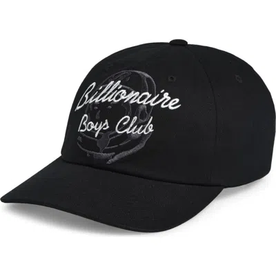 Billionaire Boys Club Bb Helmet Script Dad Baseball Cap In Black