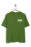 Billionaire Boys Club Bb Insignia Crop Graphic T-shirt In Green