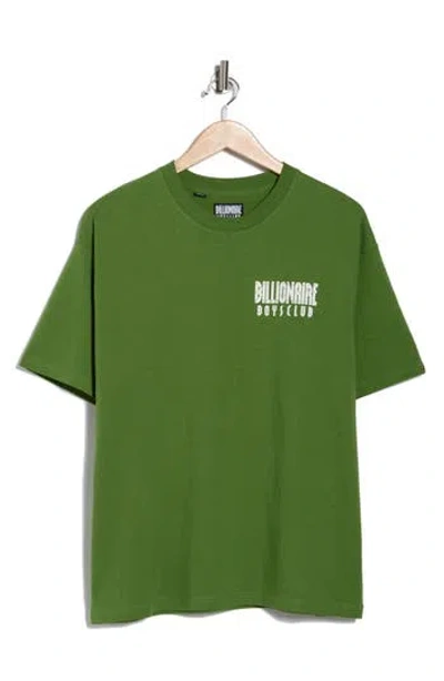 Billionaire Boys Club Bb Insignia Crop Graphic T-shirt In Green