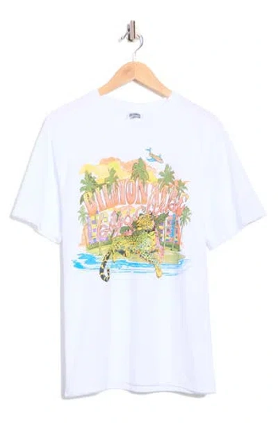 Billionaire Boys Club Bb Leopard Graphic T-shirt In White