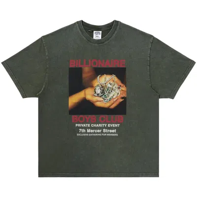 Pre-owned Billionaire Boys Club Bb Private T-shirt Oversized Fit 'duffel Bag' | Green | Men's Size Xxxl
