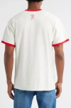 Billionaire Boys Club Bb Record Ringer Graphic T-shirt In White