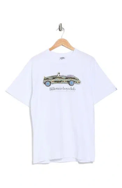 Billionaire Boys Club Bb Rolls Graphic T-shirt In White